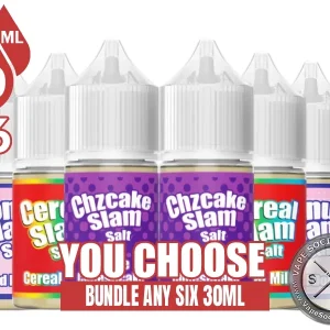 Slam Salt Nic Bundle 6x30ml (180ml)