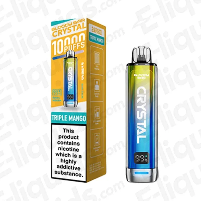 Bloody Bar Crystal 10K Triple Mango Prefilled Pod Kit