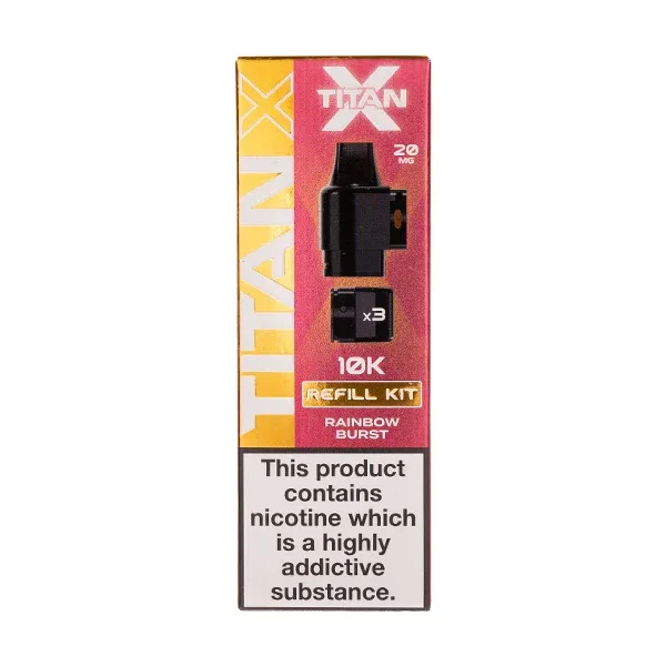 Rainbow Burst Titan X Refill Pack by Titan