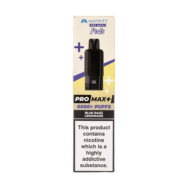 Blue Razz Lemonade Pro Max Plus Prefilled Pod + Refill by Hayati