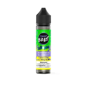 Flavour Beast Super Sour Blueberry Iced