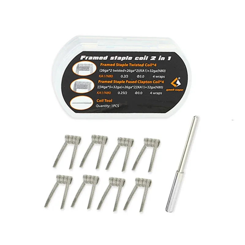 GeekVape Framed Staple Coils 8pcs - Image 2