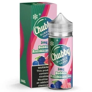 Chubby Bubble Vapes - Bubble Razzmelon Ice - 100ml