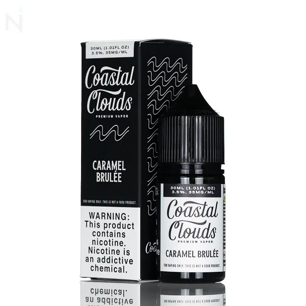 Coastal Clouds Salt - Caramel Brulee - 30ml
