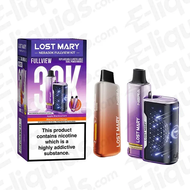 Lost Mary NERA 30K Blackcurrant Edition Prefilled Pod Kit