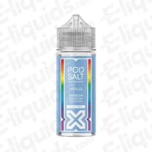 Pod Salt Nexus Rainbow 100ml Shortfill Vape Juice