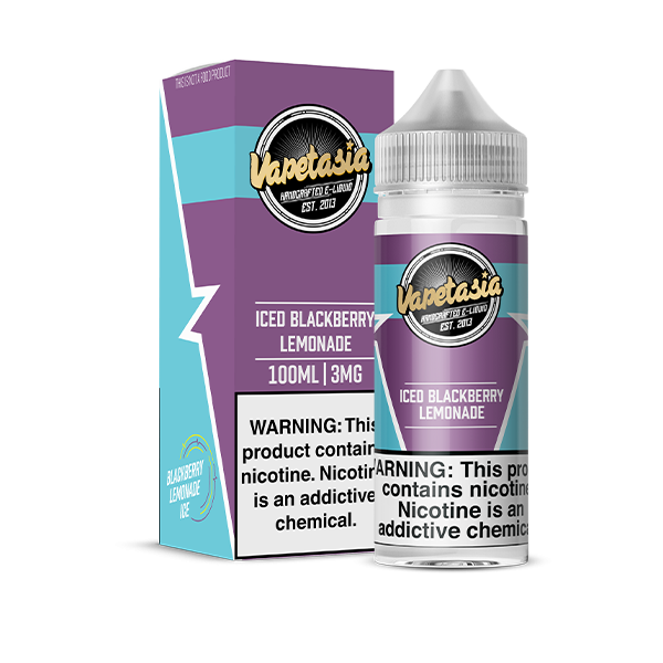 Vapetasia Iced Blackberry Lemonade eJuice