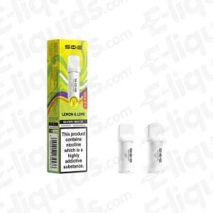SKE 600 Pro Lemon & Lime Prefilled Pod (Pack of 2)
