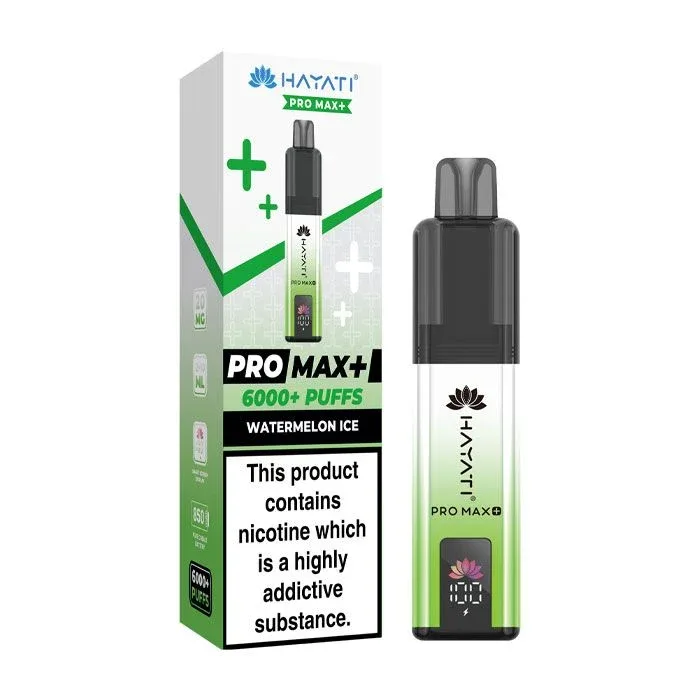 Hayati Pro Max Plus 6000 - Watermelon Ice Prefilled Pod Kit