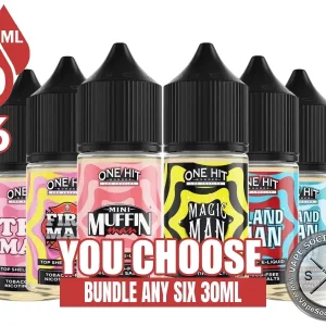 One Hit Wonder SALT Bundle 6x30ml (180ml)