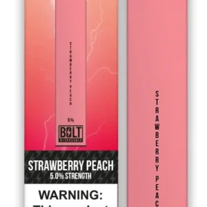 Bolt Disposable Pod System Strawberry Peach