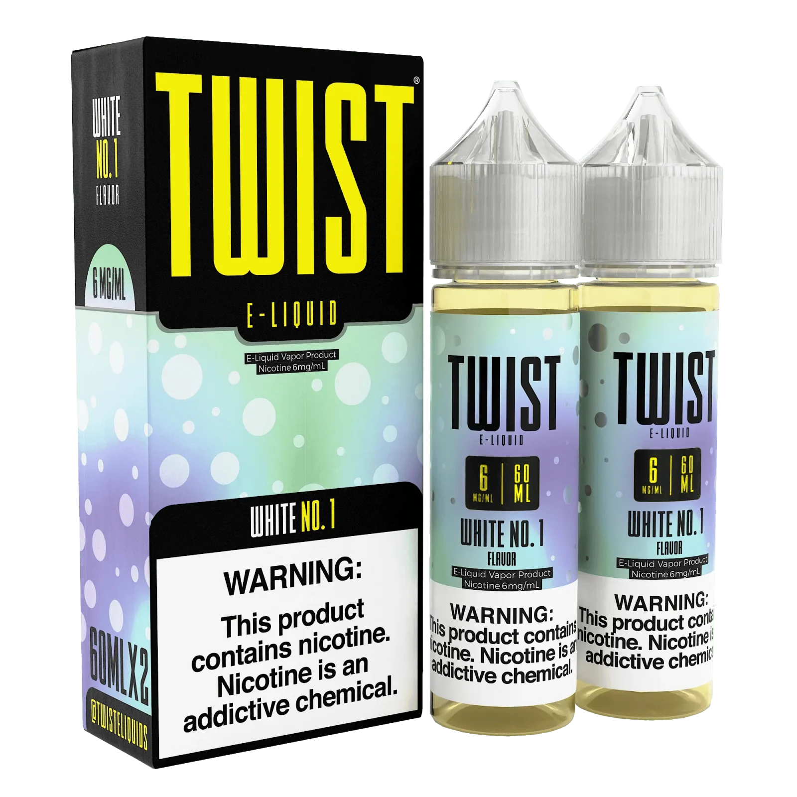 White No. 1 - Twist E-Liquids - 120mL