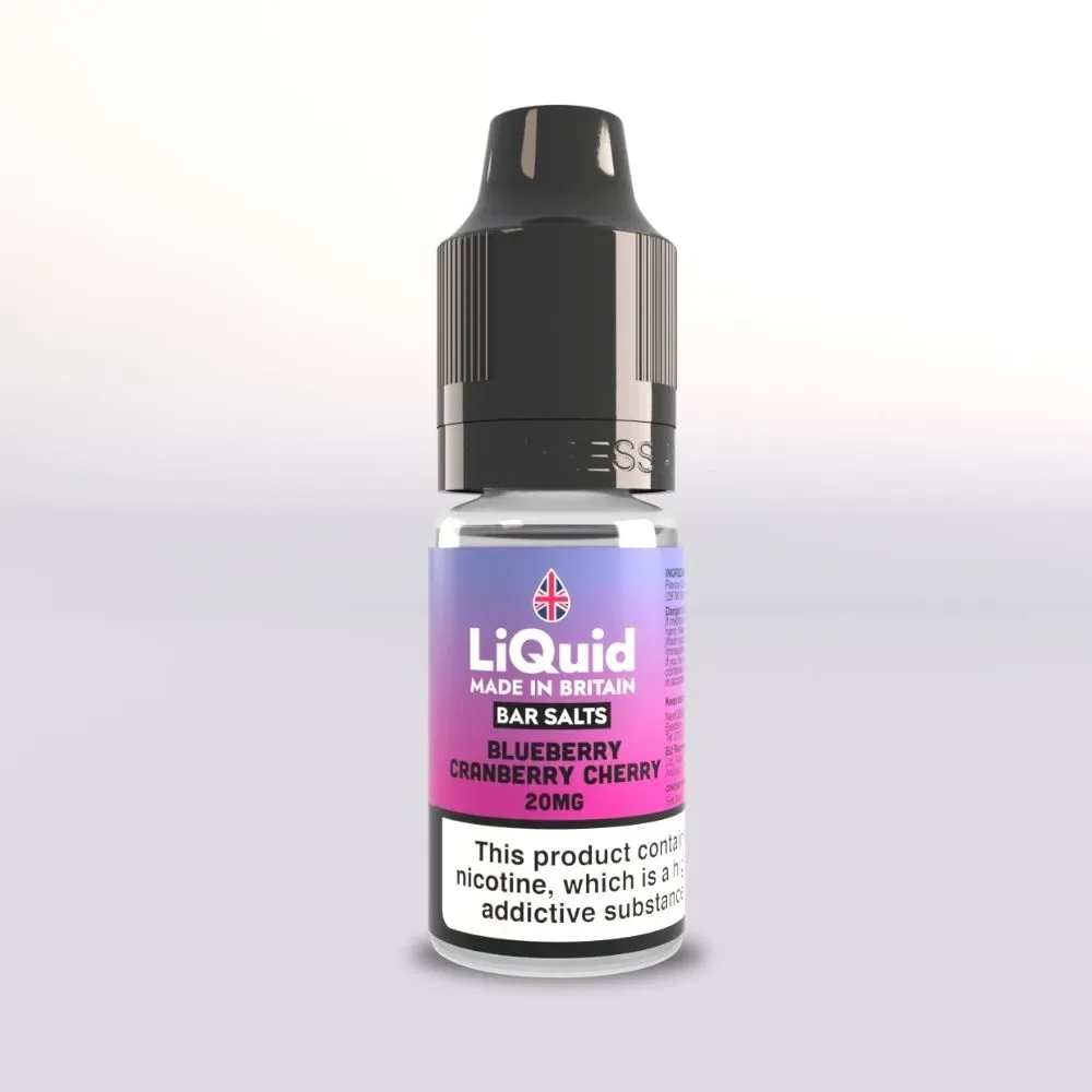 Blueberry Cranberry Cherry - Nicotine Salt Vape Juice - Image 2