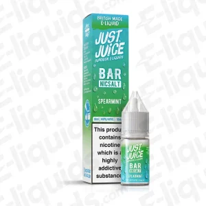 Just Juice Bar Nic Salt Spearmint