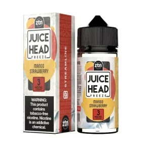 Juice Head Freeze E-Liquid - Mango Strawberry Freeze - 100ml | Only $18.99