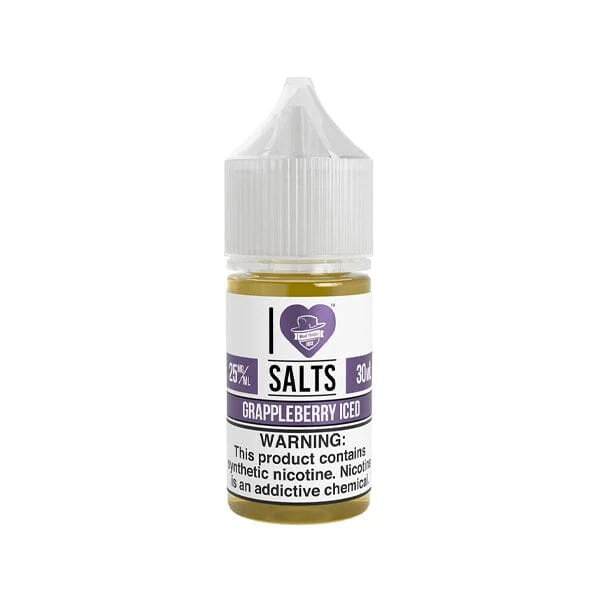 I Love Salts Grappleberry Ice Mad Hatter Juice 30mL