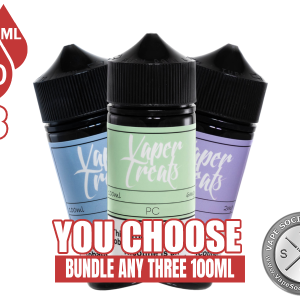 Vaper Treats E-Juice Bundle 300ml (3x100ml)