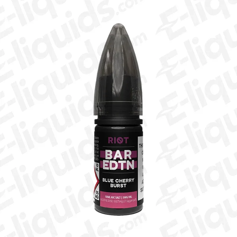 Riot Squad Bar Edition Blue Cherry Burst Nic Salt