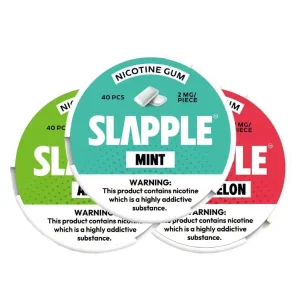 Slapple Nic Gum 40ct Can