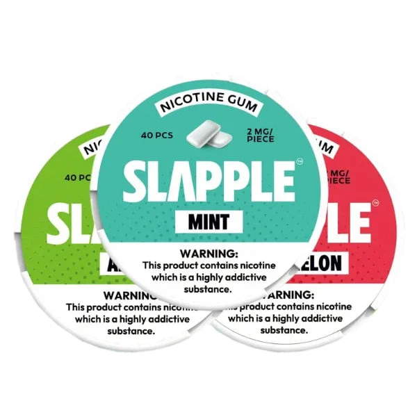 Slapple Nic Gum 40ct Can