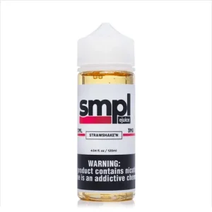 SMPL E-Liquid - Straw Shake'n - 120ml | Only $13.99