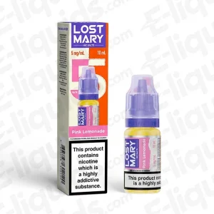 Lost Mary Nic Salt Pink Lemonade Vape Juice