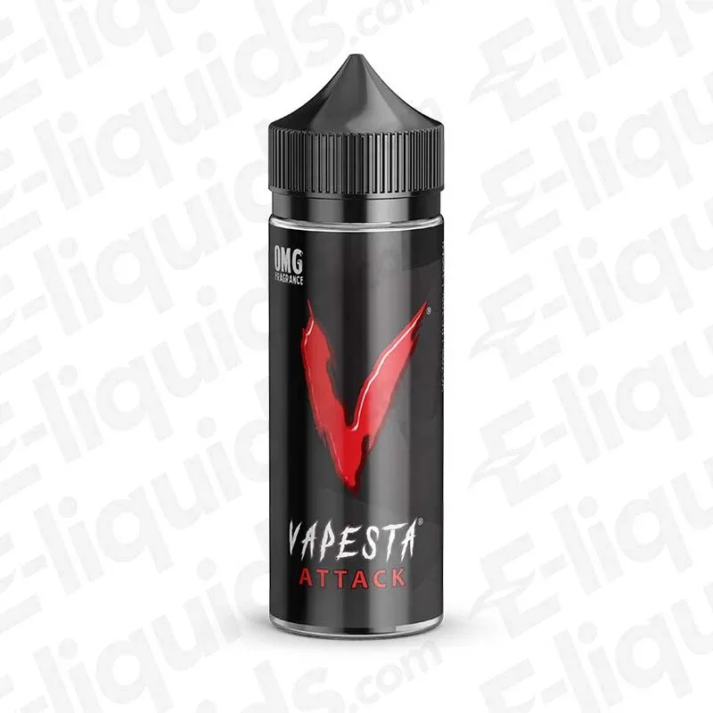 Vapesta Attack Vapesta 100ml Shortfill Vape Juice
