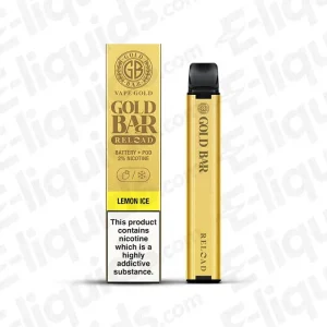 Gold Bar Reload Lemon Ice Prefilled Pod Kit