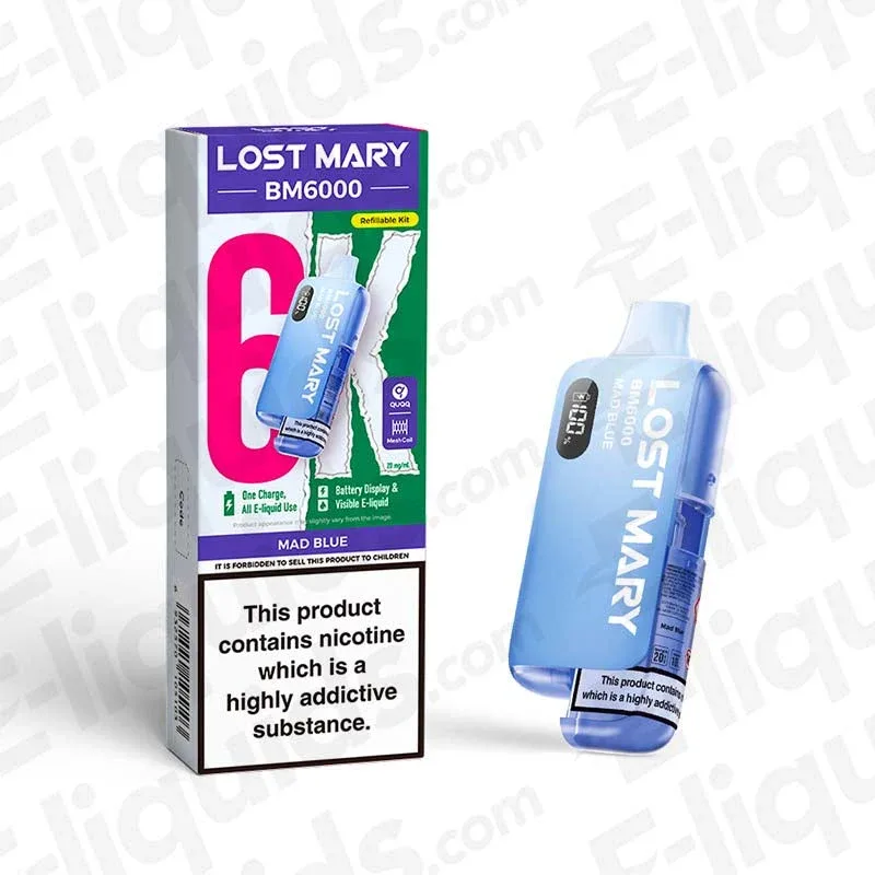 Lost Mary BM6000 Mad Blue Prefilled Pod Kit