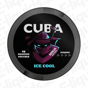 CUBA Ninja Ice Cool Nicotine Pouches