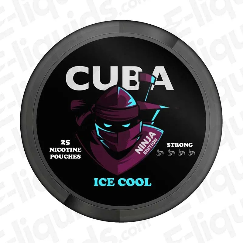 CUBA Ninja Ice Cool Nicotine Pouches