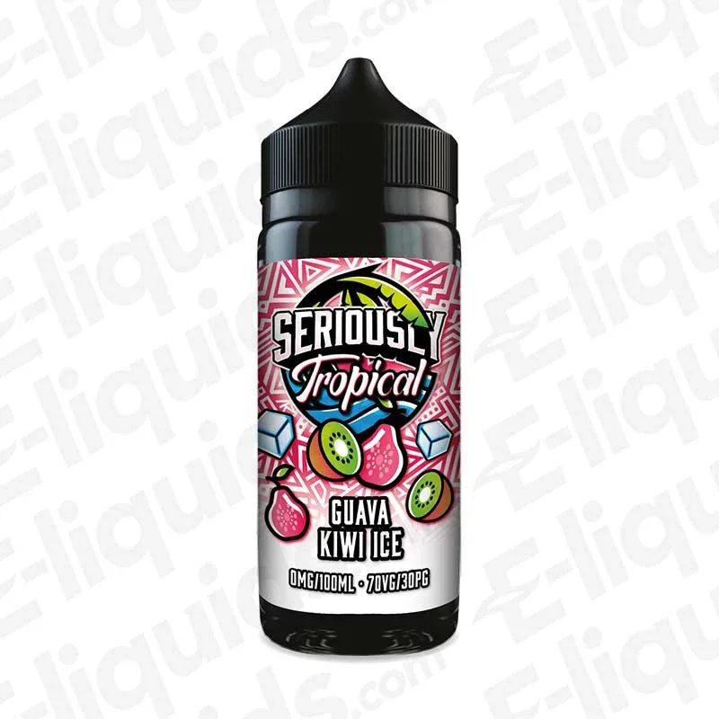 Doozy Vape Co Kiwi Guava Ice Seriously Tropical 100ml Shortfill Vape Juice