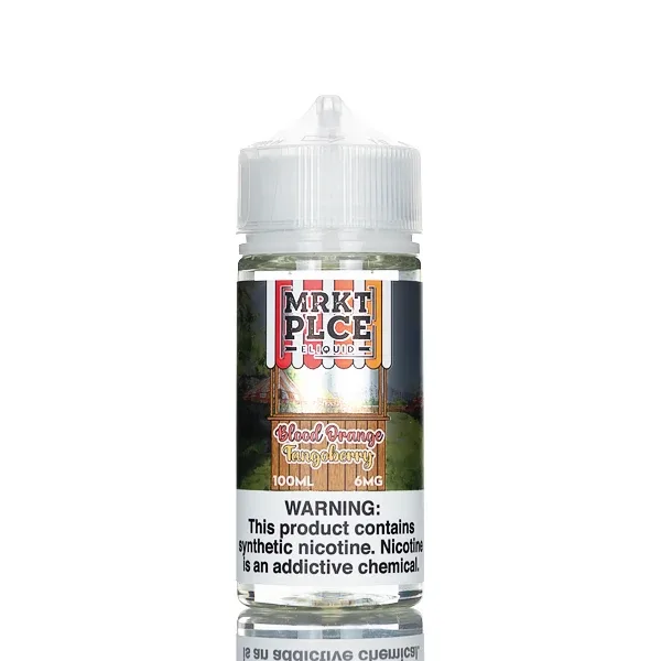 MRKT PLCE E-Liquid - Blood Orange Tangoberry - 100mL