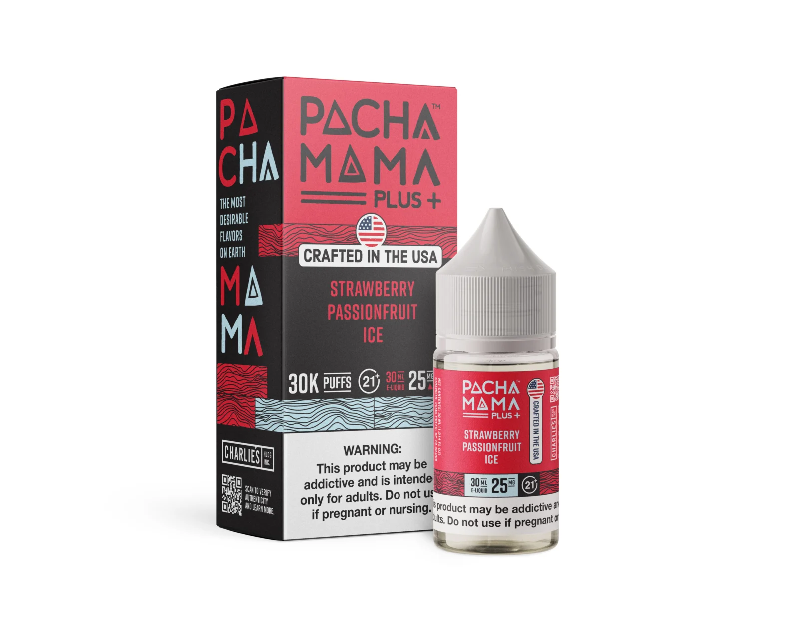 Strawberry Passionfruit Ice Pachamama + Nixodine Salts 30mL