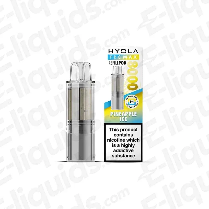 Hyola Pro Max 8000 Pineapple Ice Prefilled Pod
