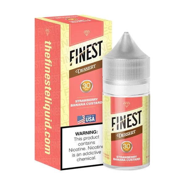 Strawberry Banana Custard Dessert Edition Salts 30mL