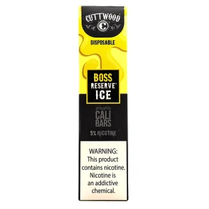 Cuttwood x Cali Bar 5% Disposable Device, Boss Reserve Ice