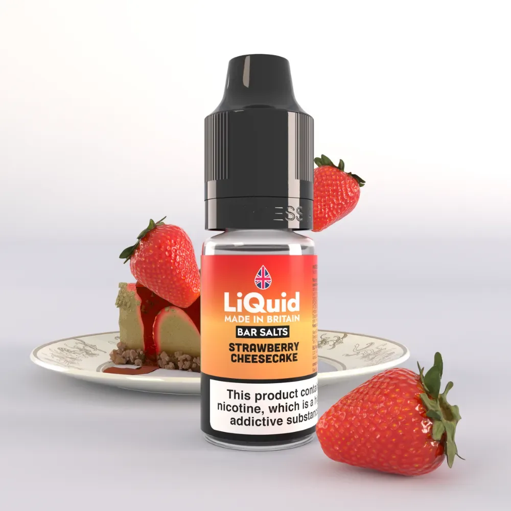 Strawberry Cheesecake - Nicotine Salt Vape Juice