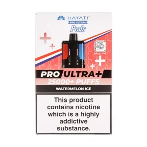 Watermelon Ice Pro Ultra Plus 25k Prefilled Pod + Refill by Hayati