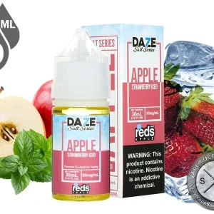 Reds Apple Strawberry Iced By 7 Daze Salt 30ml