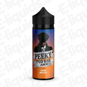 Peeky Pod Bar Iron Bruce 50/50 100ml Shortfill