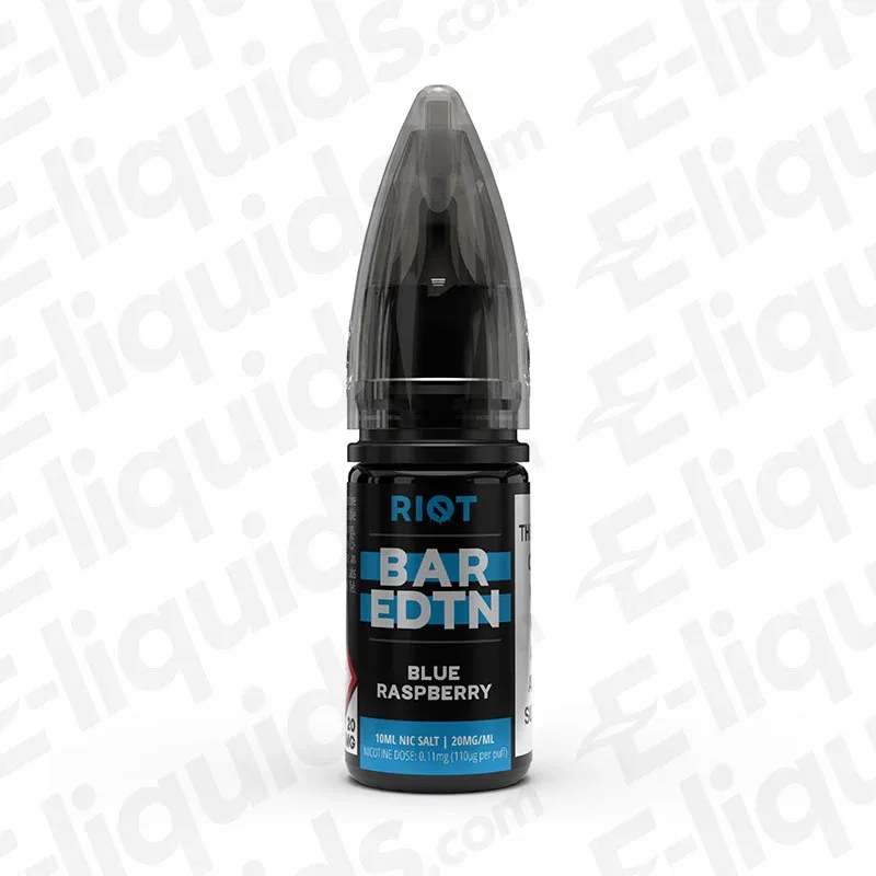 Riot Squad Bar Edition Blue Raspberry Nic Salt