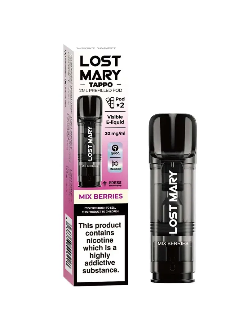 Mix Berries Lost Mary Tappo Pods (x2) - Image 2