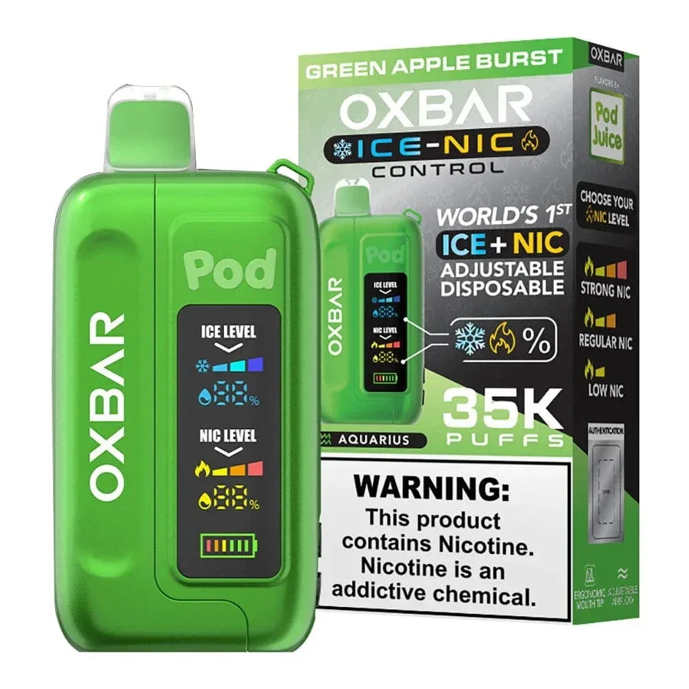 OXBAR X Pod Juice Ice-Nic Control 35K Disposable - Image 2