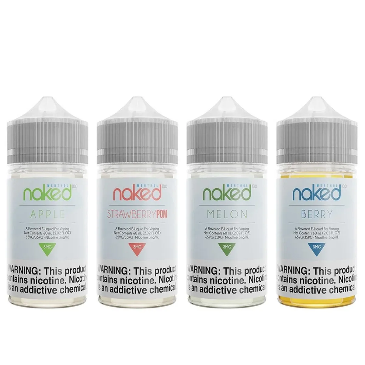 Naked 100 Menthol & Ice Series 60ML