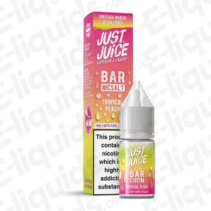 Just Juice Bar Nic Salt Tropical Peach