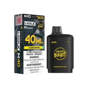 Level X M40 Series - Bussin Banana Iced 160K Pods