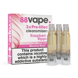 Raspberry R Pre-Filled Clearomizers (x3)