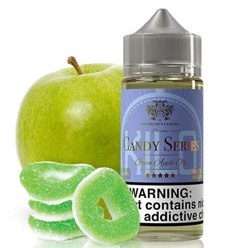 Green Apple O's Kilo Candy 100mL