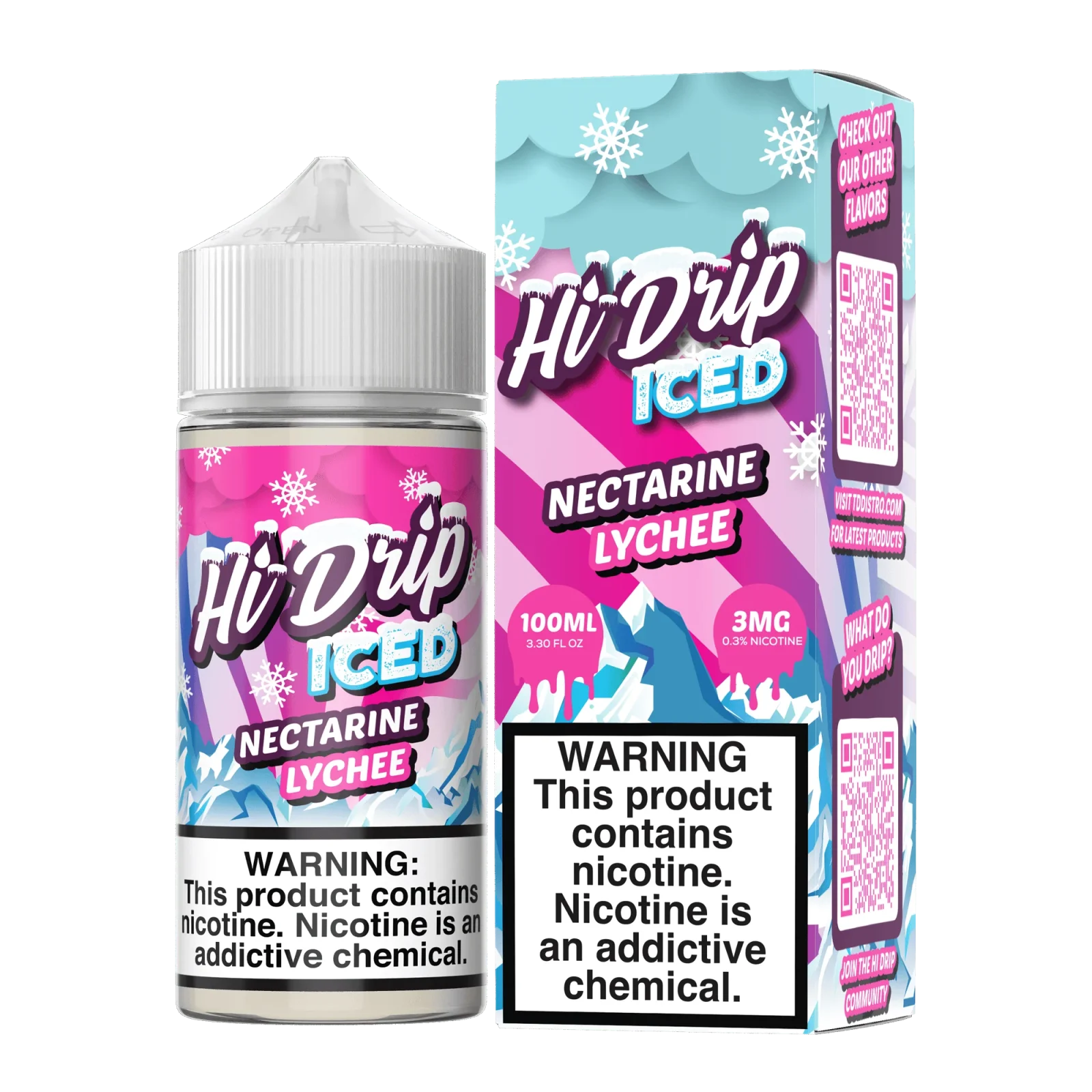 Nectarine Lychee ICED - Hi Drip - 100mL